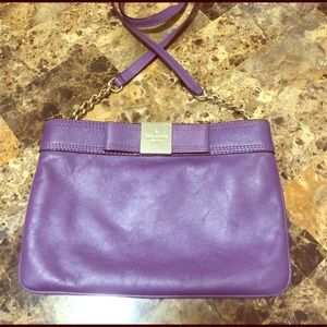 Kate Spade Dark Purple Crossbody Purse